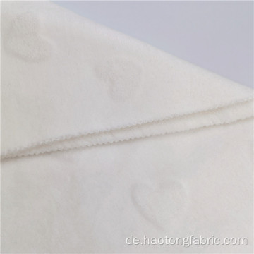 Elegante Polyester-Schnittblumen Weiße Flanellstoffe